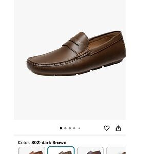Elegant Dark Brown Men's Loafers